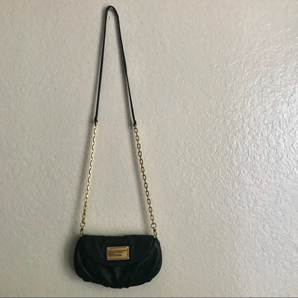 Marc by Marc Jacobs Leather and gold crossbody